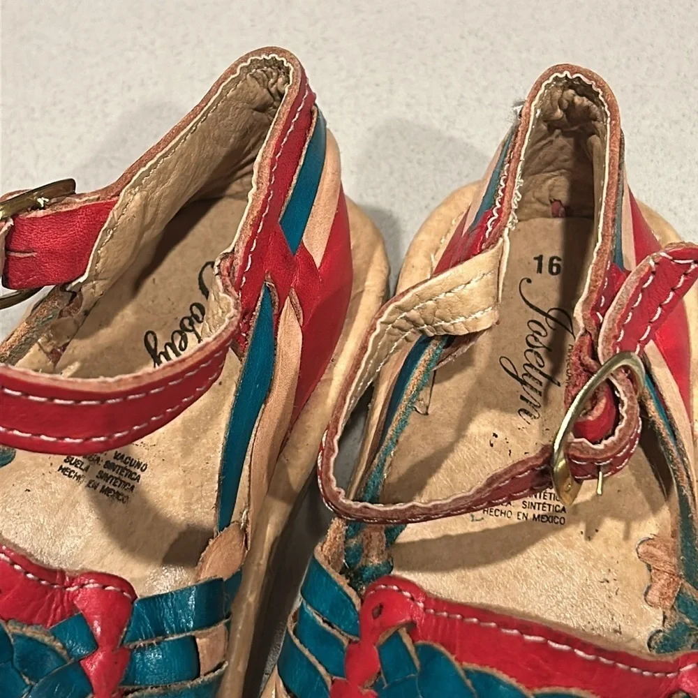 Kids Mexican Huaraches Leather Sandals